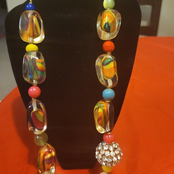 Jackie Brazil Kandinsky Multi-Bead Medium Resin 70cm - Picture 2 of 2